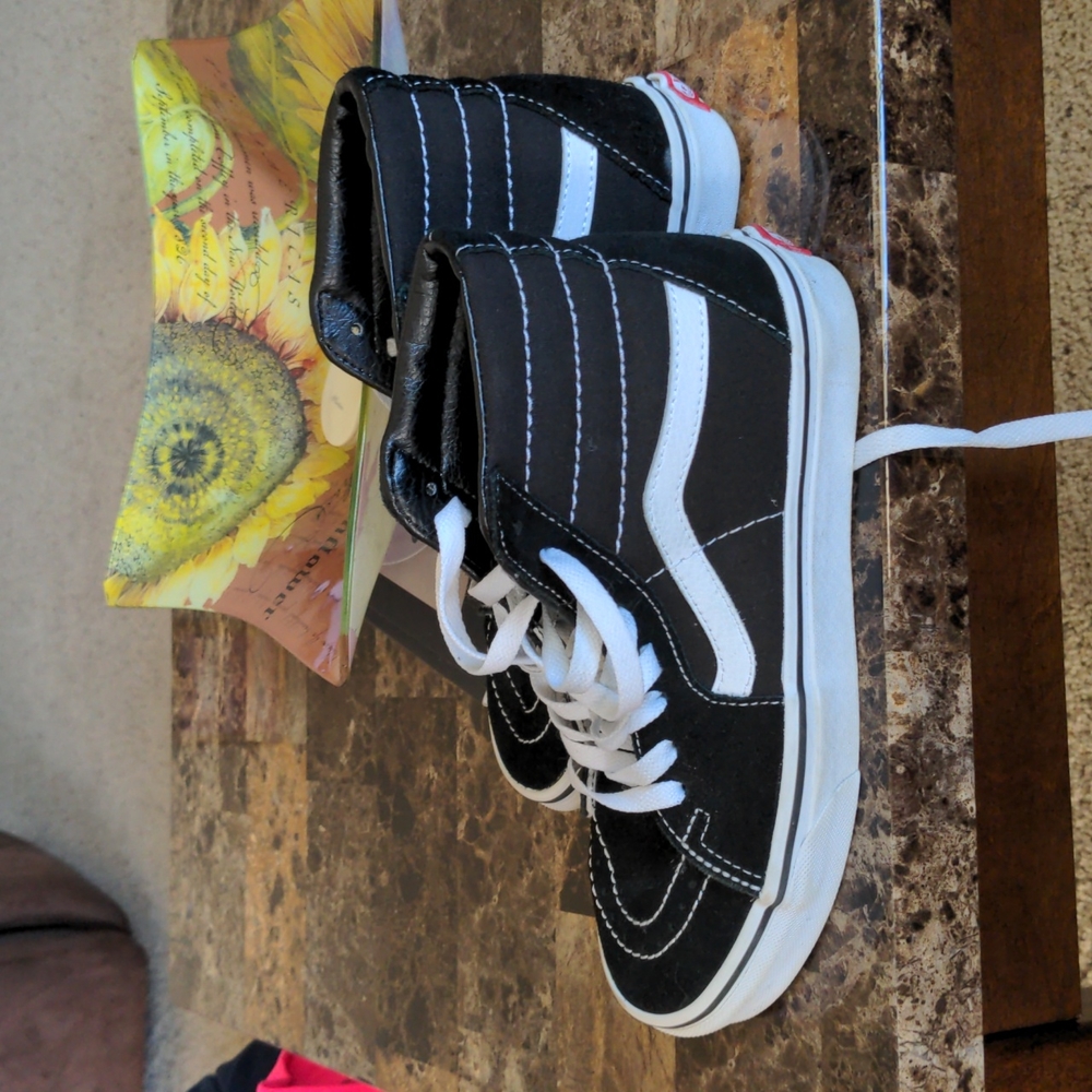 Vans high top shoes